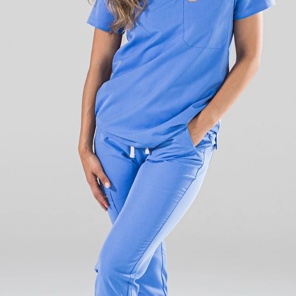 Arctic Ceil Blue Code Next XL scrub set - Picture 2 of 3